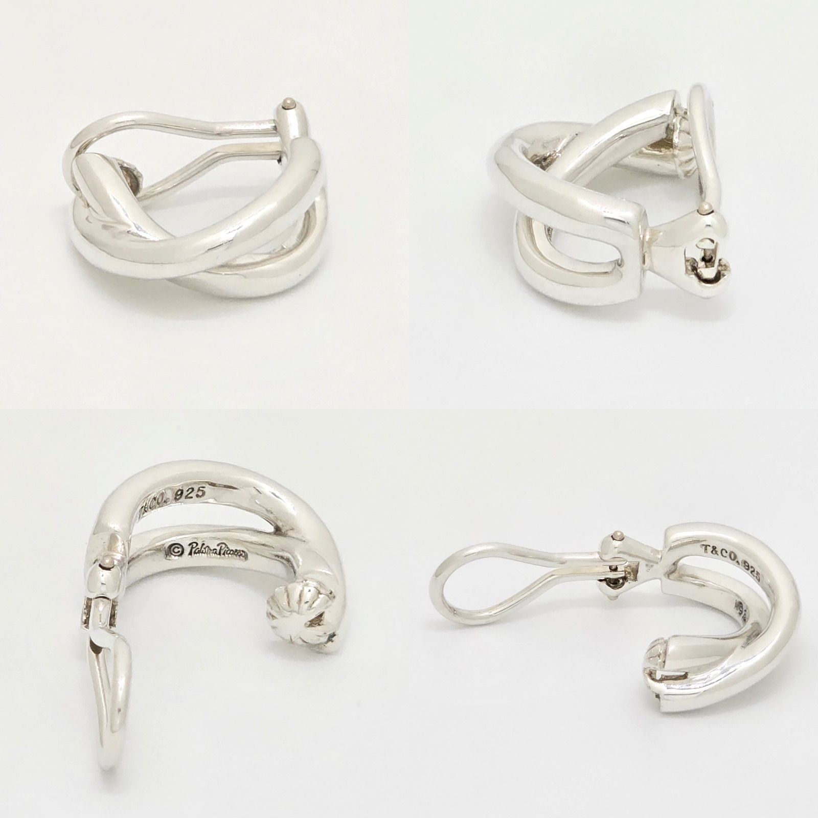 TIFFANY&CO. ティファニー インフィニティ イヤリング 両耳 TIFFANY&CO. ティファニー インフィニティ イヤリング 両耳