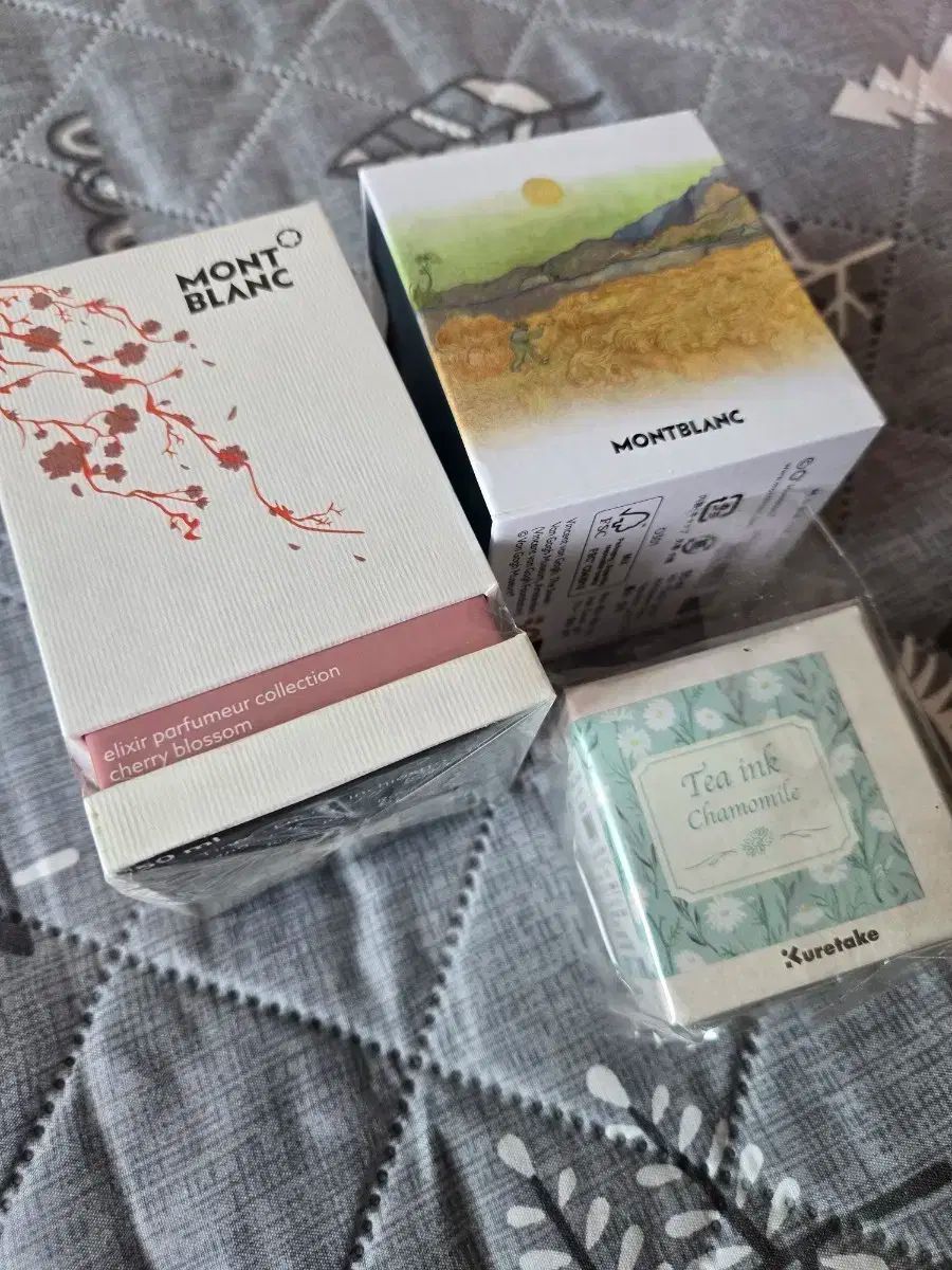 モンブラン チェブール ゴッホ カモミール インク まとめ