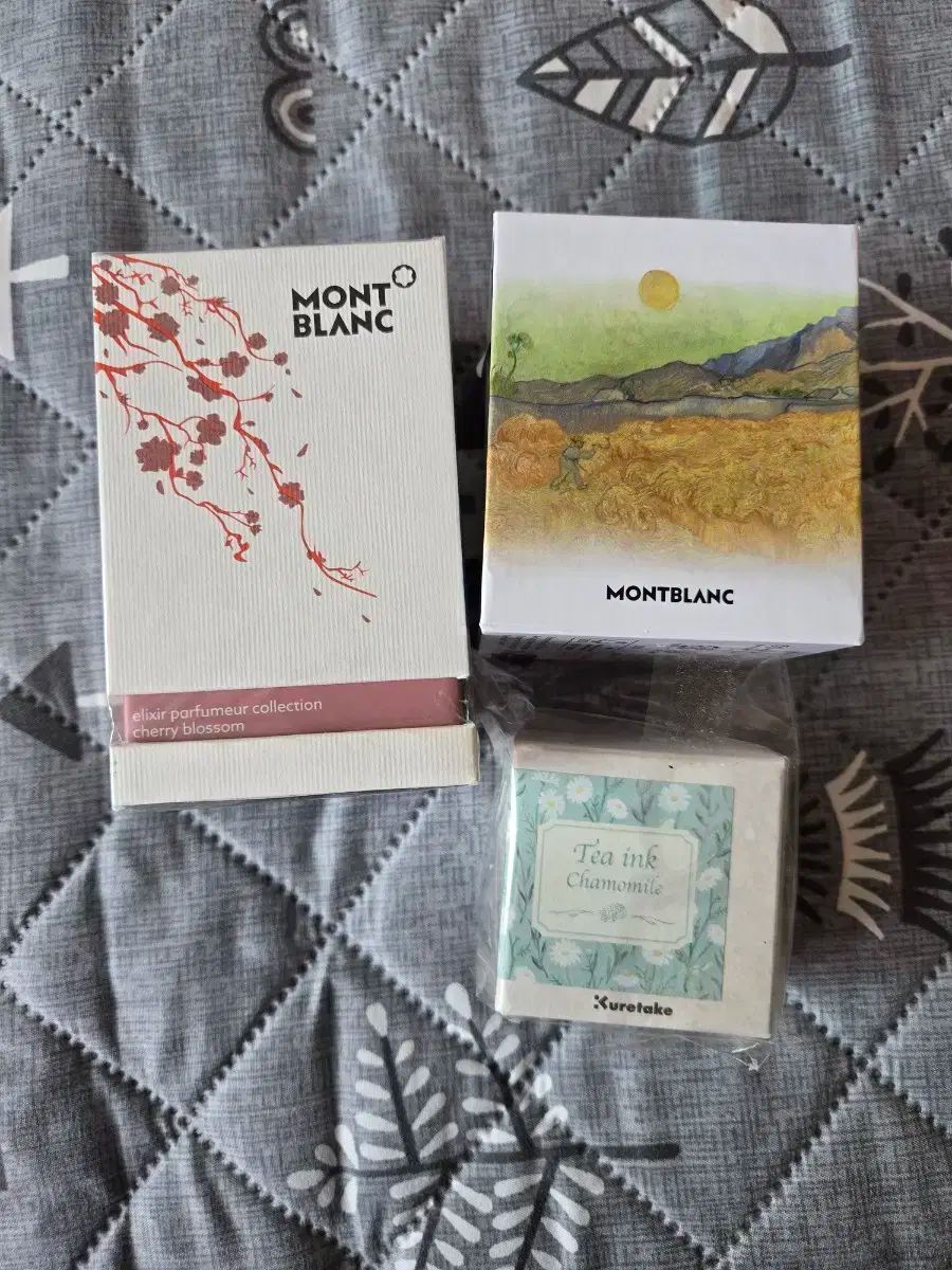 モンブラン チェブール ゴッホ カモミール インク まとめ