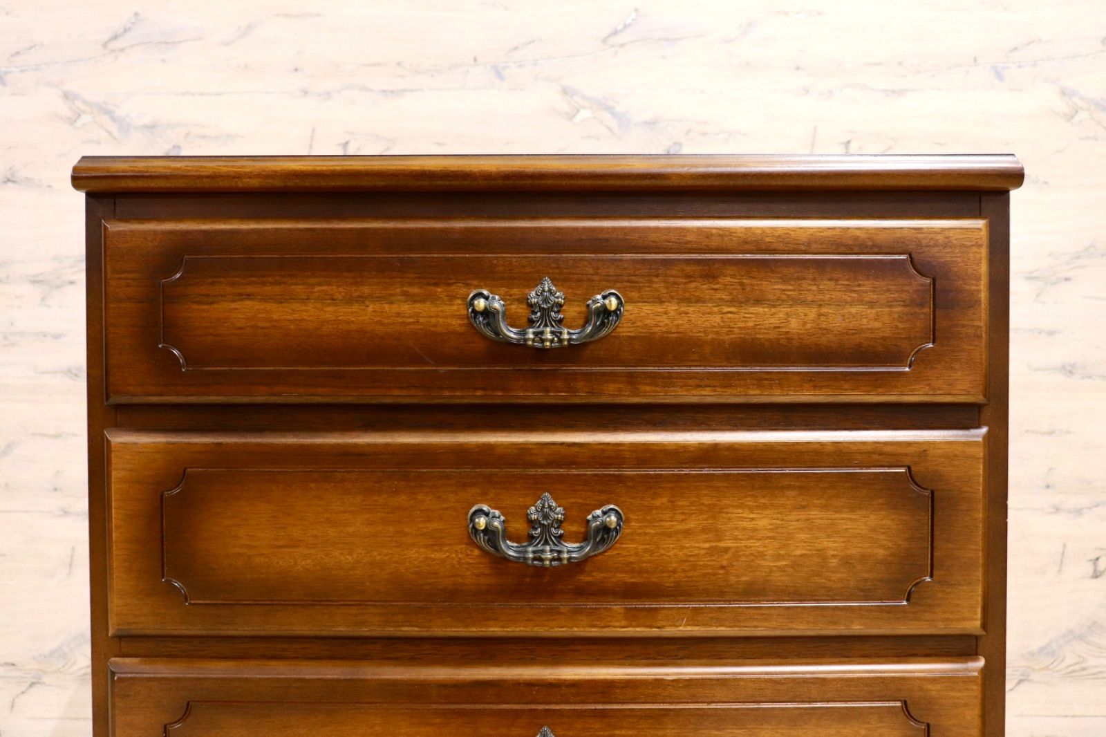 GMIH298○karimoku / カリモク コロニアル サイドチェスト 4段チェスト