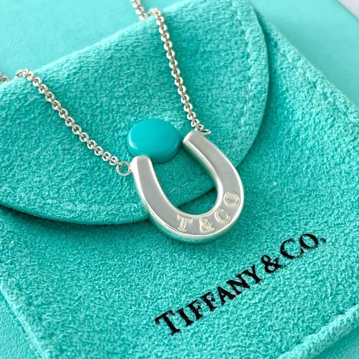 ティファニー ホースシュー シルバー ネックレス 蹄鉄 蹄 馬 VS3f