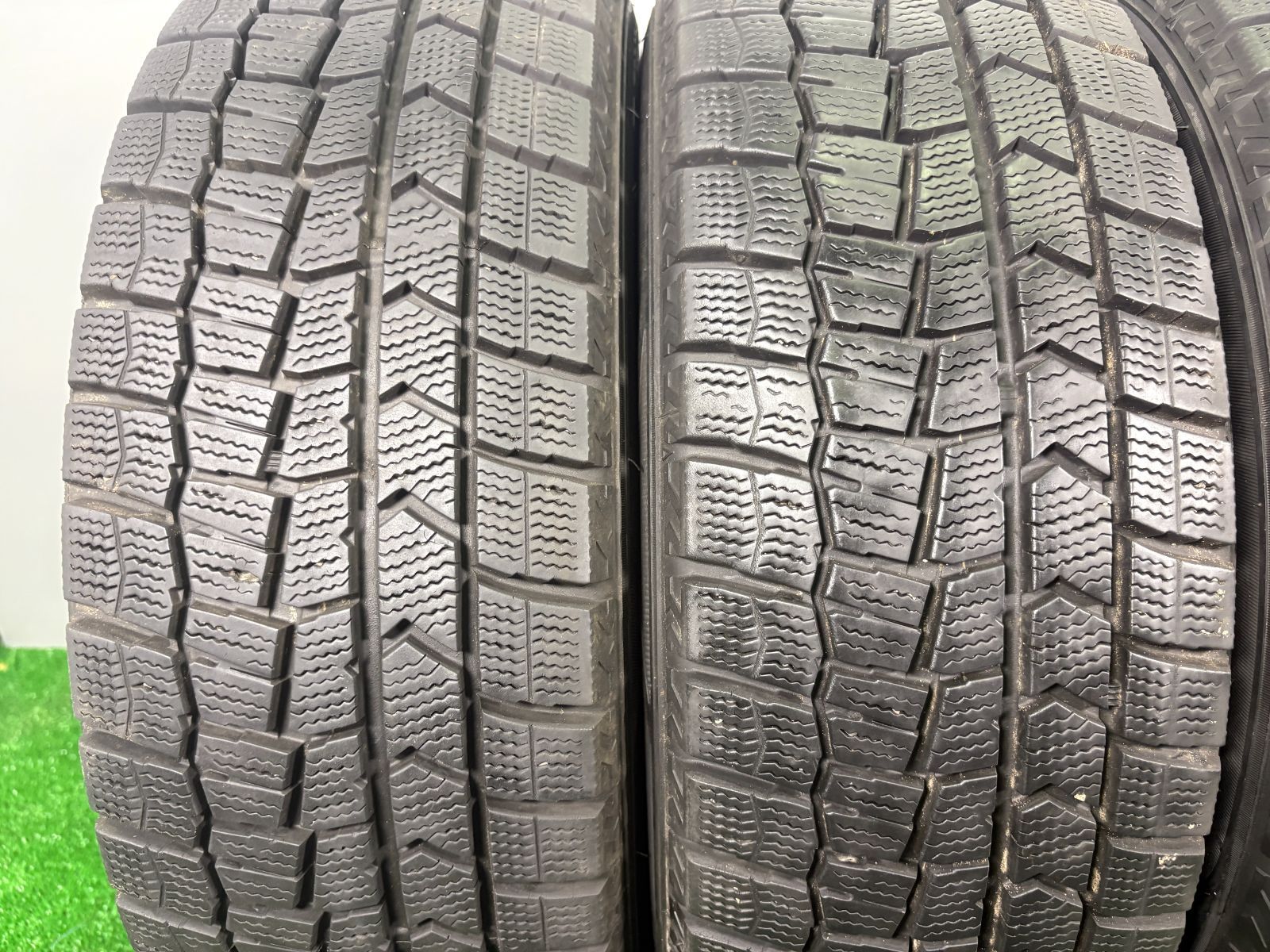 185 60 R 15 ダンロップ WM 02 2020年製 4本 冬 タイヤ スタッドレス TA 740