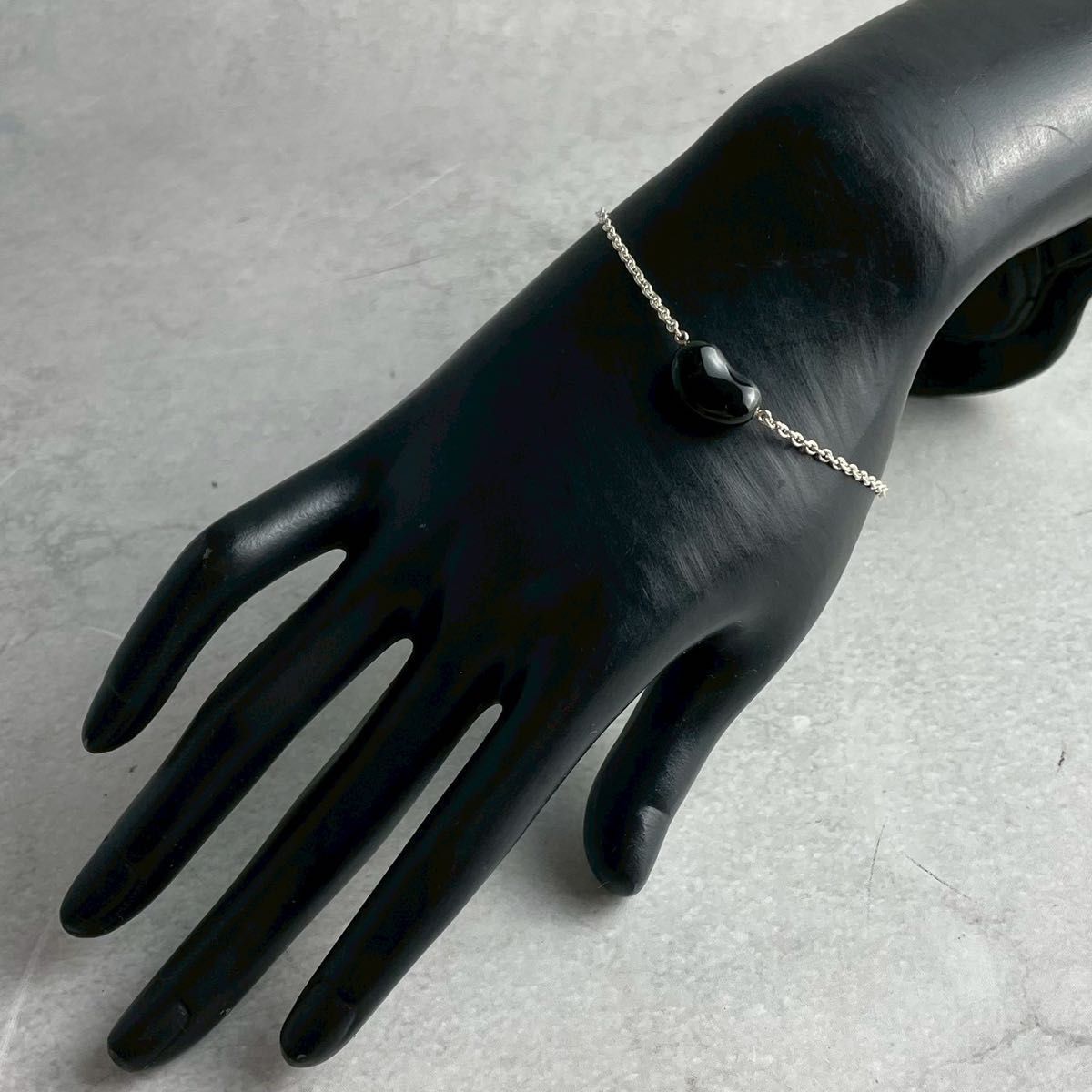 ティファニー エルサペレッティ 黒翡翠 ブラックジェイド ブレスレット 