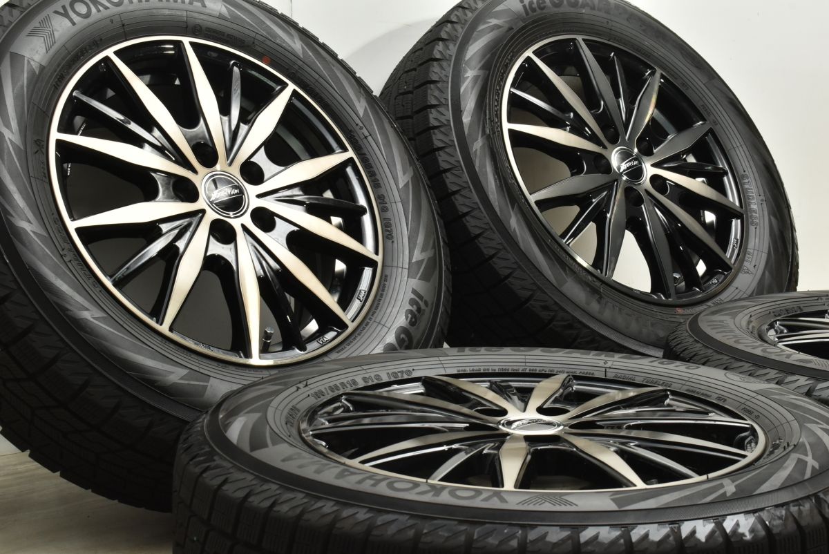 製 バリ溝 Fディレクション WF 10 15 in 6 J 45 PCD 100 ヨコハマ アイスガード iG 70 195 65 R プリウス カローラツーリング 可