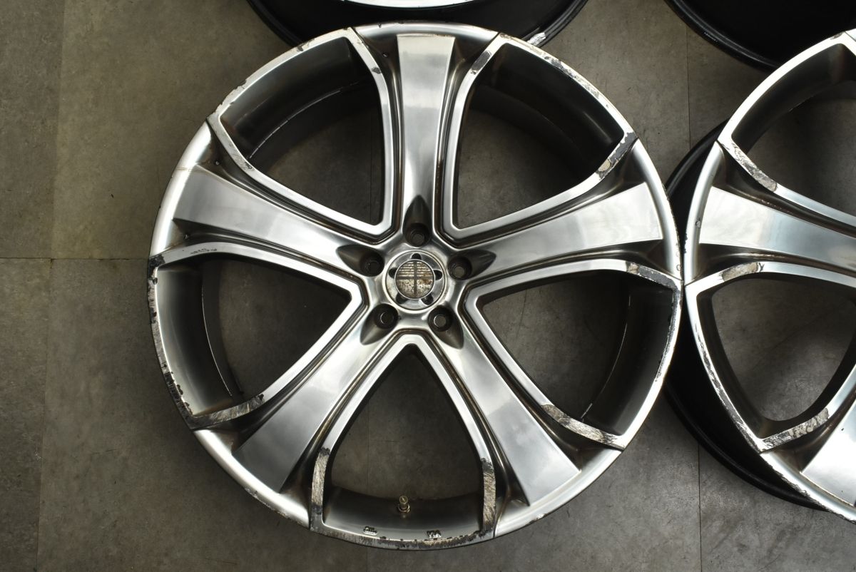  カスタム用に BSMA BR 1 22 in 9 J 45 10 35 PCD 108 4本セット ジャガー Fペイス ランドローバー レンジローバーヴェラール 22インチ ホイール