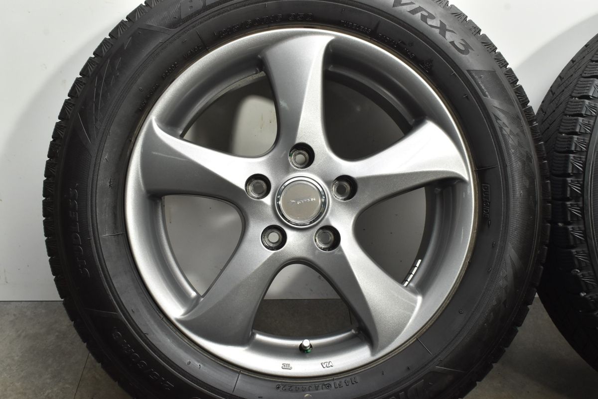  VRX 3 スタッドレス トップラン 16 in 6 5 J 48 PCD 114 ブリヂストン ブリザック 215 60 R ヴェゼル クラウン CX オデッセイ 可 16インチ タイヤ ホイールセット
