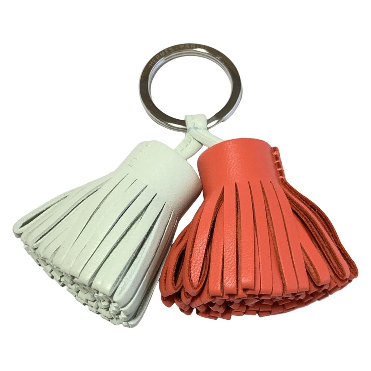 HERMES(エルメス) キーホルダー(チャーム) カルメンウノドス ヴェール