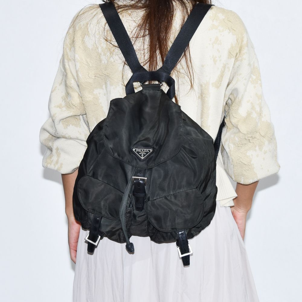 PRADA リュックサック レディース ナイロン 08083