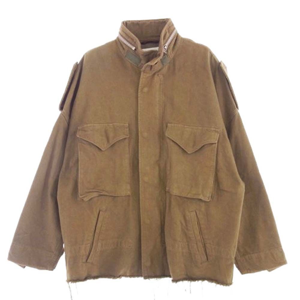 doublet ダブレット 22SS 22SS15BL134 SILK TWILL MILITARY BLOUSON
