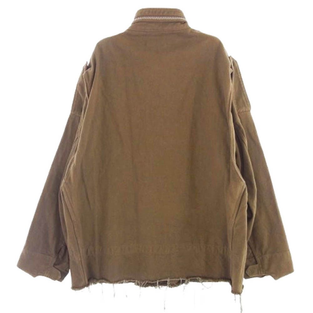 doublet ダブレット 22SS 22SS15BL134 SILK TWILL MILITARY BLOUSON