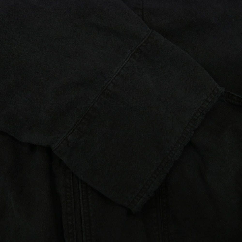 ANCELLM アンセルム ANC-SH29 SILK SUEDE COLLARLESS JACKET シルク