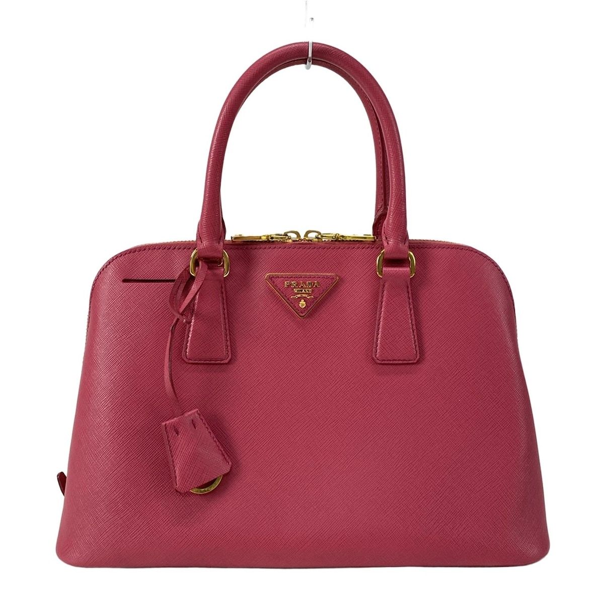 PRADA プラダ ハンドバッグ プロムナード BL 0837 ピンク レザー