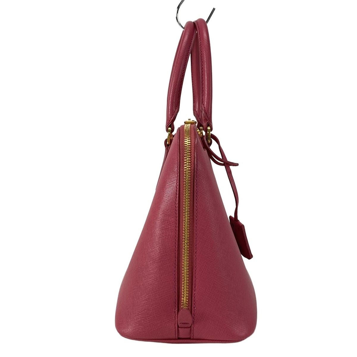 PRADA プラダ ハンドバッグ プロムナード BL0837 ピンク レザー