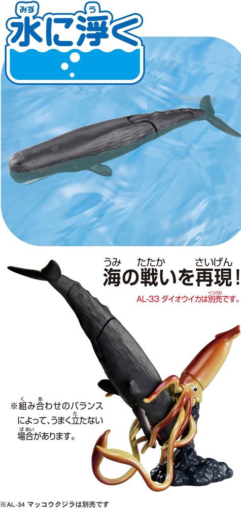 新品】 アニア AL-34 マッコウクジラ (水に浮くVer.) - メルカリ