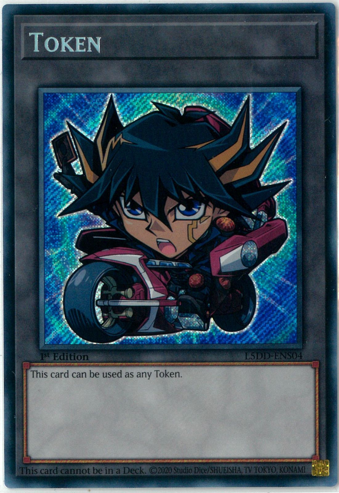 遊戯王/英語版/EU版/ちび不動遊星トークン/シークレット/1st Edition