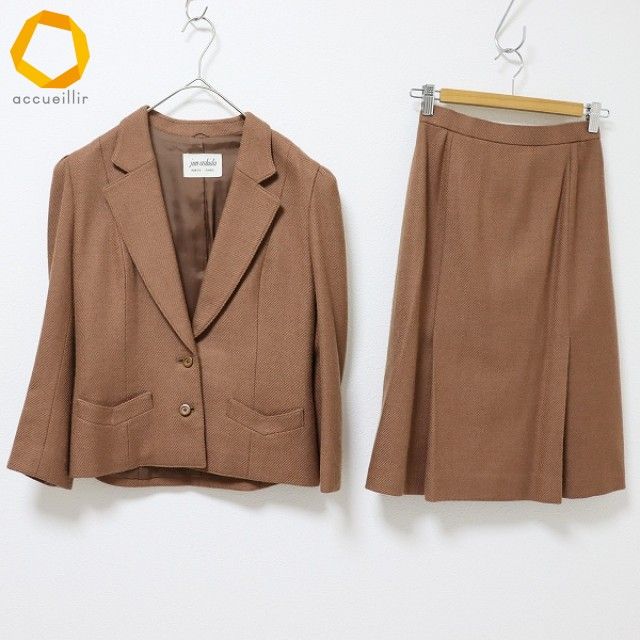 ジュンアシダ junashida セットアップ スカートスーツ ジャケット テーラード スカート w977434n