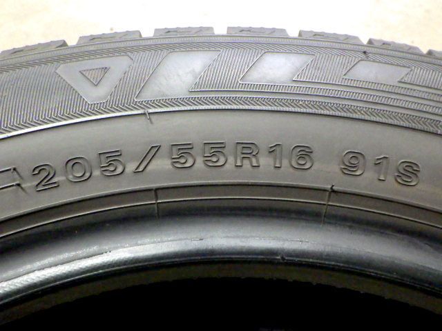  SR 119 製造8部山 DUNLOP WM 03 205 55 R 16 4本 12インチ以下 スタッドレス