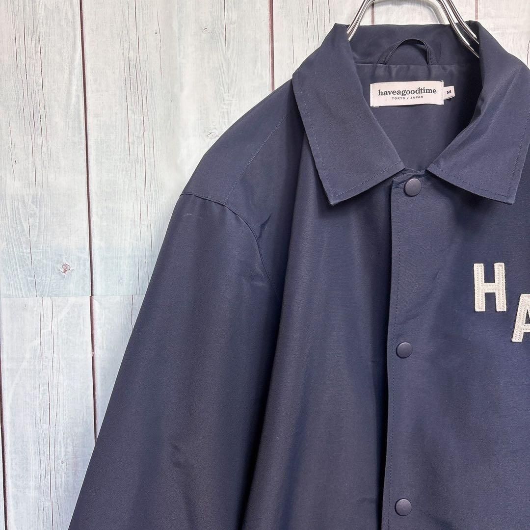 have a good time コーチジャケット 紺 ネイビー L HAGT