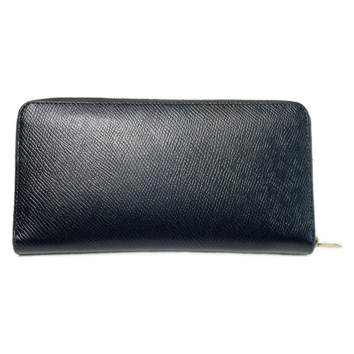 美品セリーヌ　CELINE　ラージ ジップドウォレット　ラウンドファスナー長財布 CELINE（セリーヌ） 長財布 ラージジップドウォレット ベージュ系 バイ