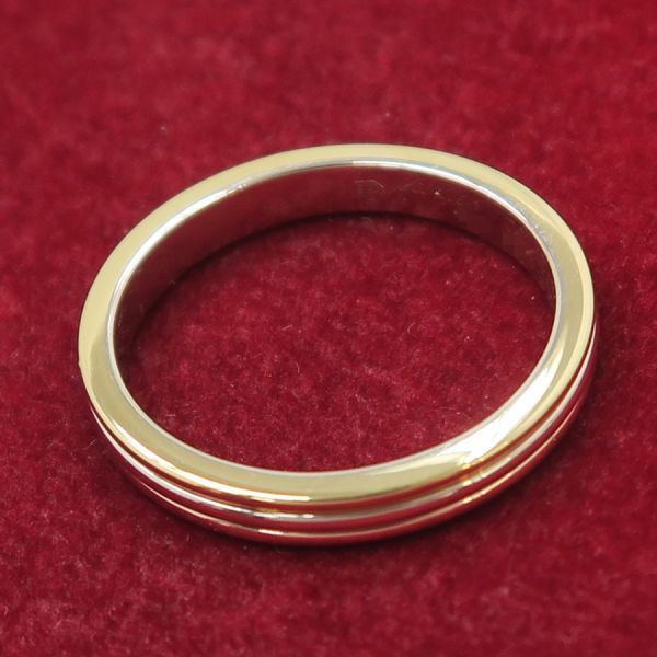 スリーゴールドウェディングリング