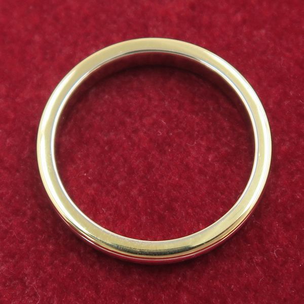 使用品 カルティエ スリーゴールドウェディングリング 56 日本サイズ15.5号近辺 無料ギフトラッピング Aランク