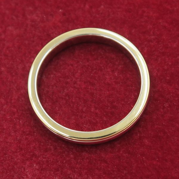 カルティエ スリーゴールドウェディングリング