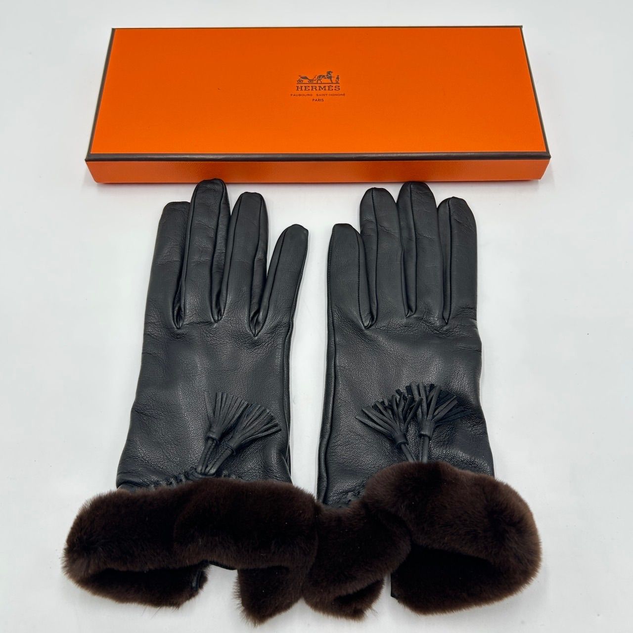 ❣️エルメス❣️HERMESファーグローブ手袋【極美品】 - メルカリ