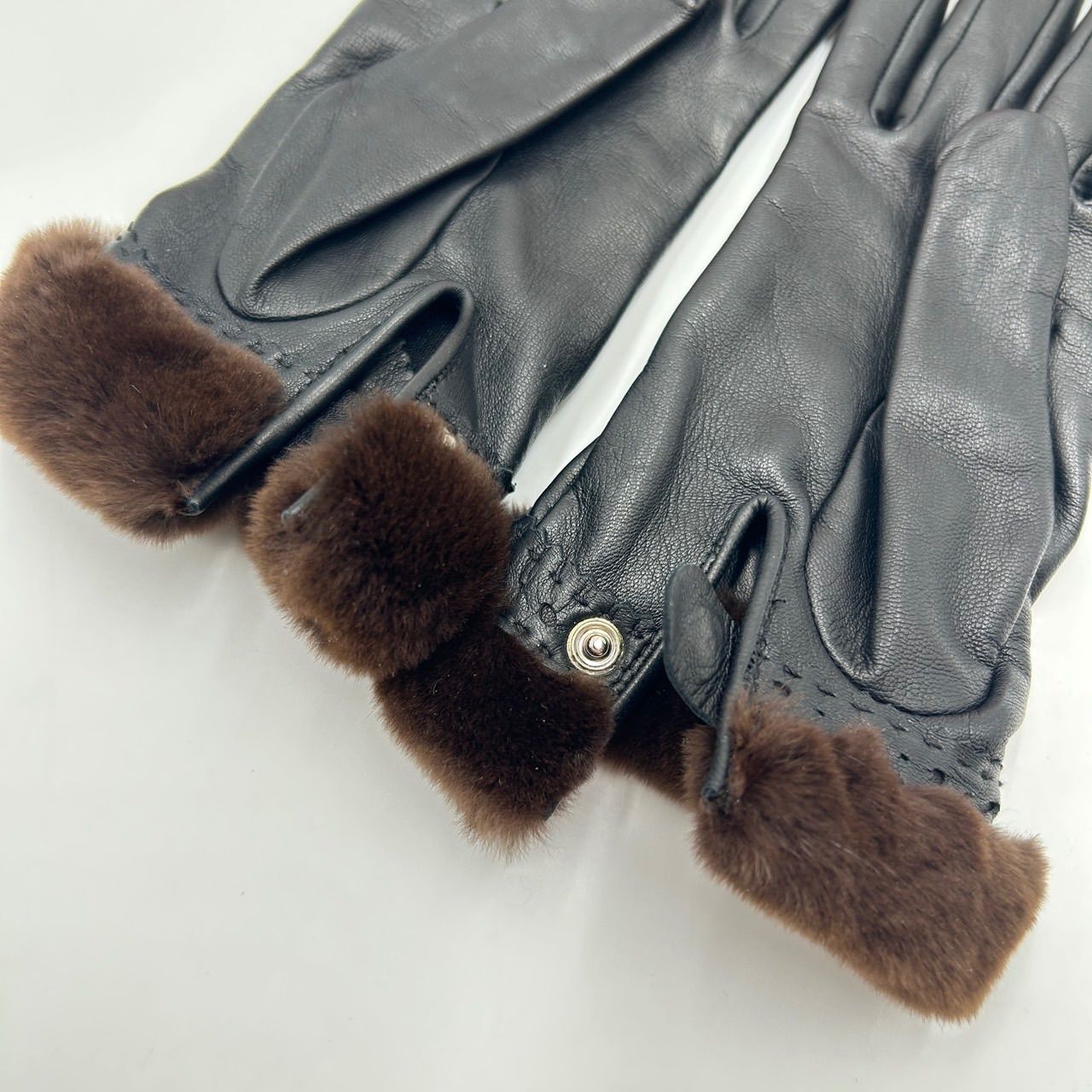 美品　HERMES ファーグローブ ❣️エルメス❣️HERMESファーグローブ手袋【極美品】 - メルカリ