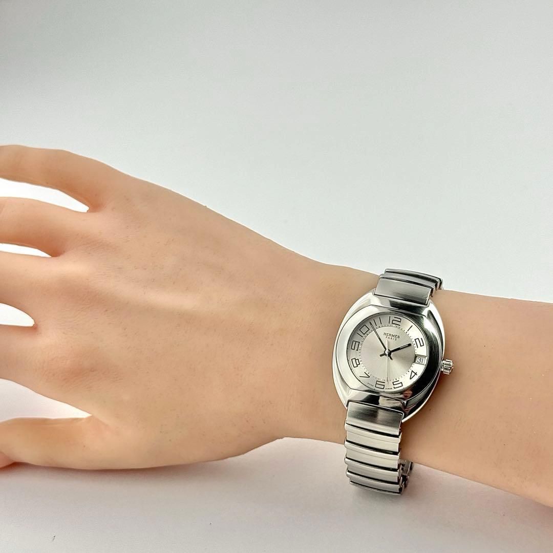 電池 225 エルメス エスパス ES 2.210 レディース デイト