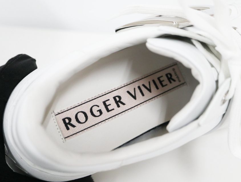 ロジェ ヴィヴィエ ROGER VIVIER ヴィヴ スケート レザー スニーカー  