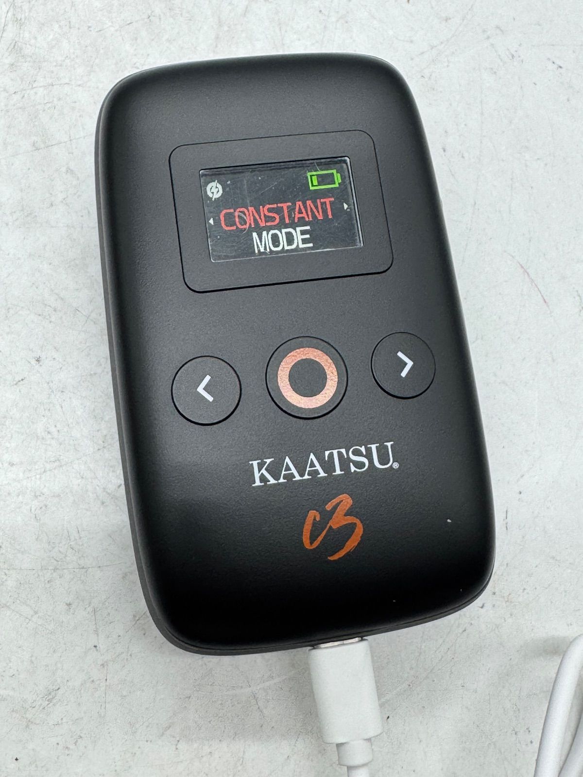 KAATSU C3 加圧 C3 加圧トレーニング ベルト セット 通電のみ確認