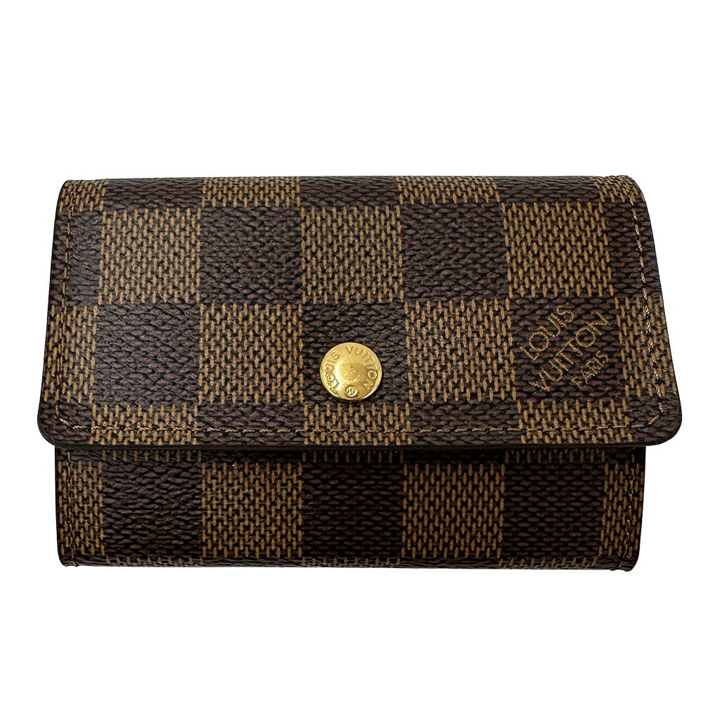 ルイ ヴィトン LOUIS VUITTON 財布 レディース ブランド コインケース ダミエ エベヌ ダミエキャンバス ポルトモネ プラ ダミエ N61930 小銭入れ 小さめ