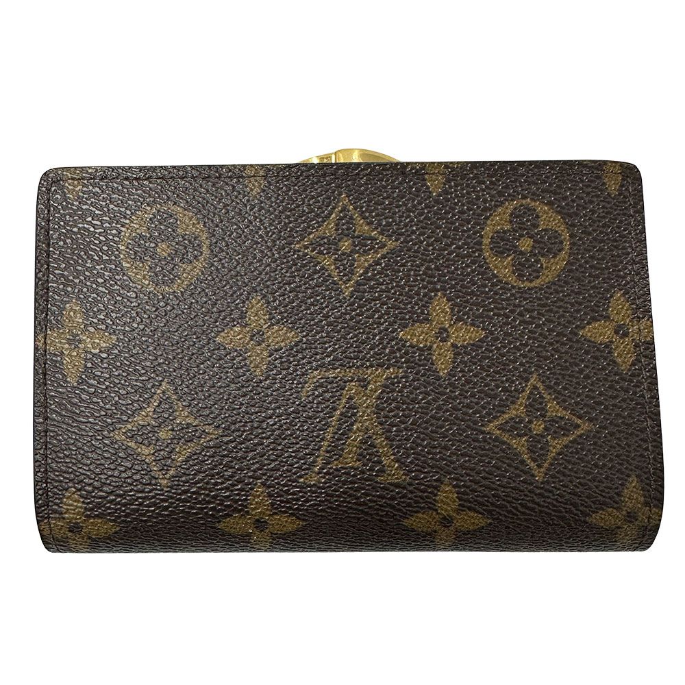 ルイ ヴィトン LOUIS VUITTON 財布 レディース メンズ ブランド 二つ折り財布 モノグラム モノグラムキャンバス ポルトフォイユ ヴィエノワ M 61674 ブラウン コンパクト ウォレット おしゃれ 大人