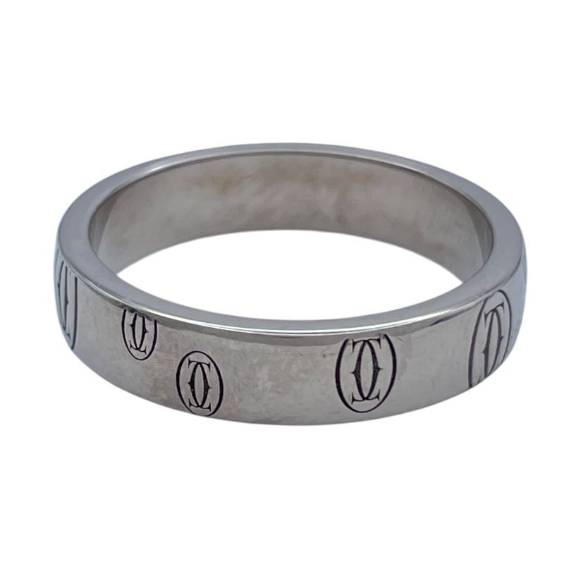 カルティエ Cartier ハッピーバースデーリング ホワイトゴールド 750 ジュエリー