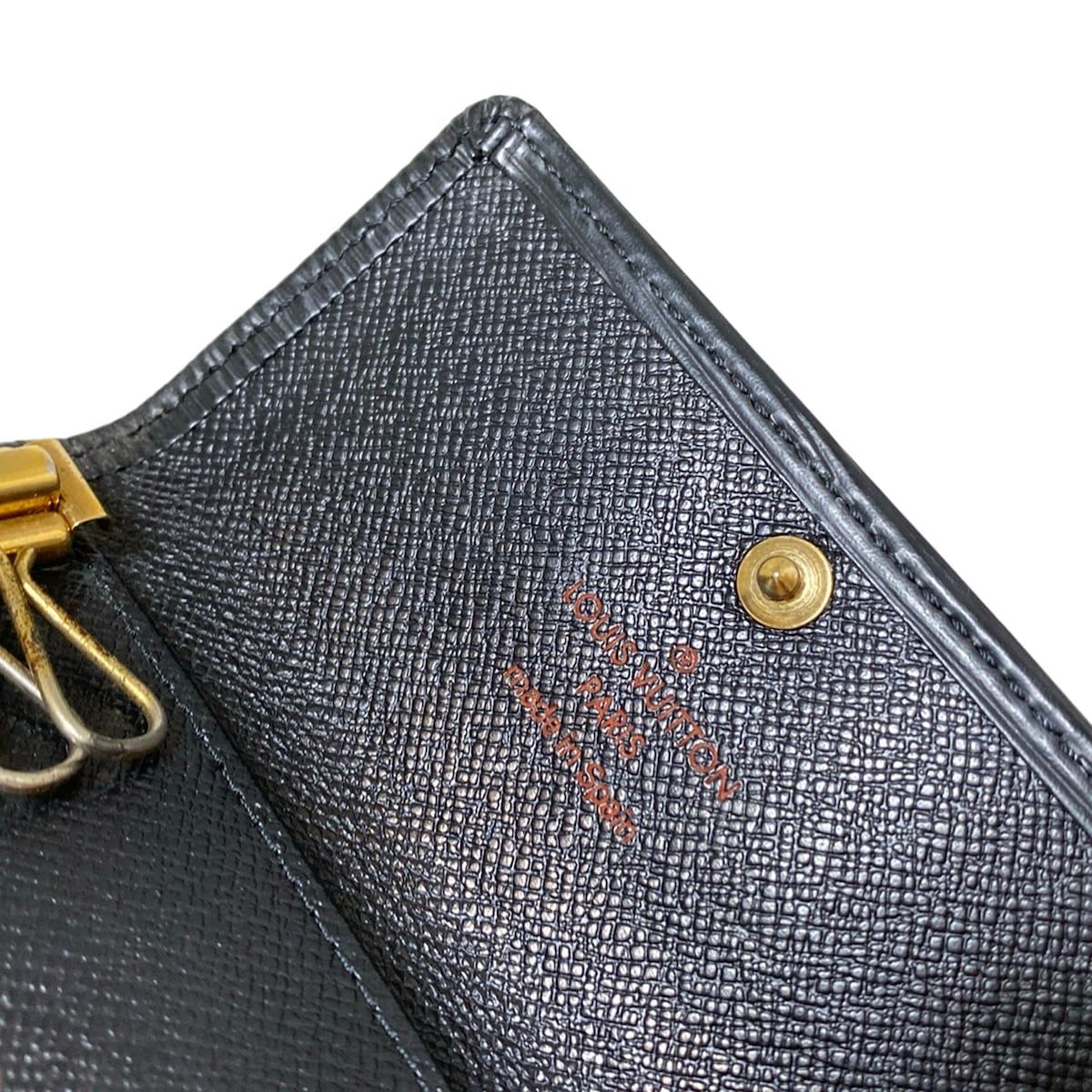 ルイヴィトン エピ ミュルティクレ4 キーケース 4連 ブラック ノワール