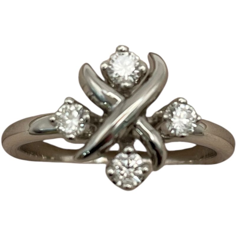 ティファニー TIFFANY＆CO ジャンシェランバージェリンリング プラチナ Pt 950 ジュエリー