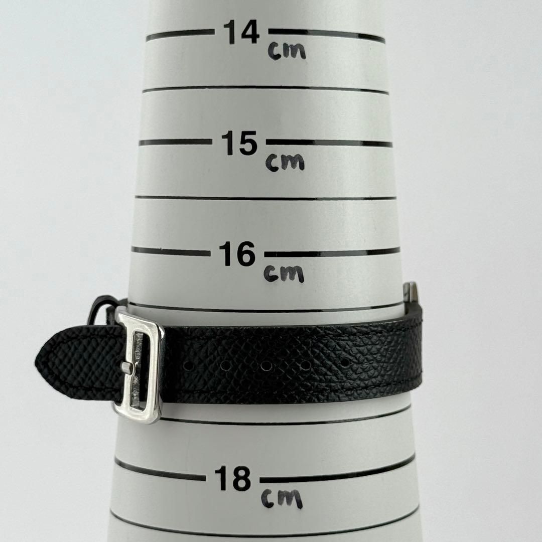  ベルト 583 エルメス ロンド レディース Hフェイス ホワイト文字盤 腕時計(クォーツ) 腕時計(アナログ)