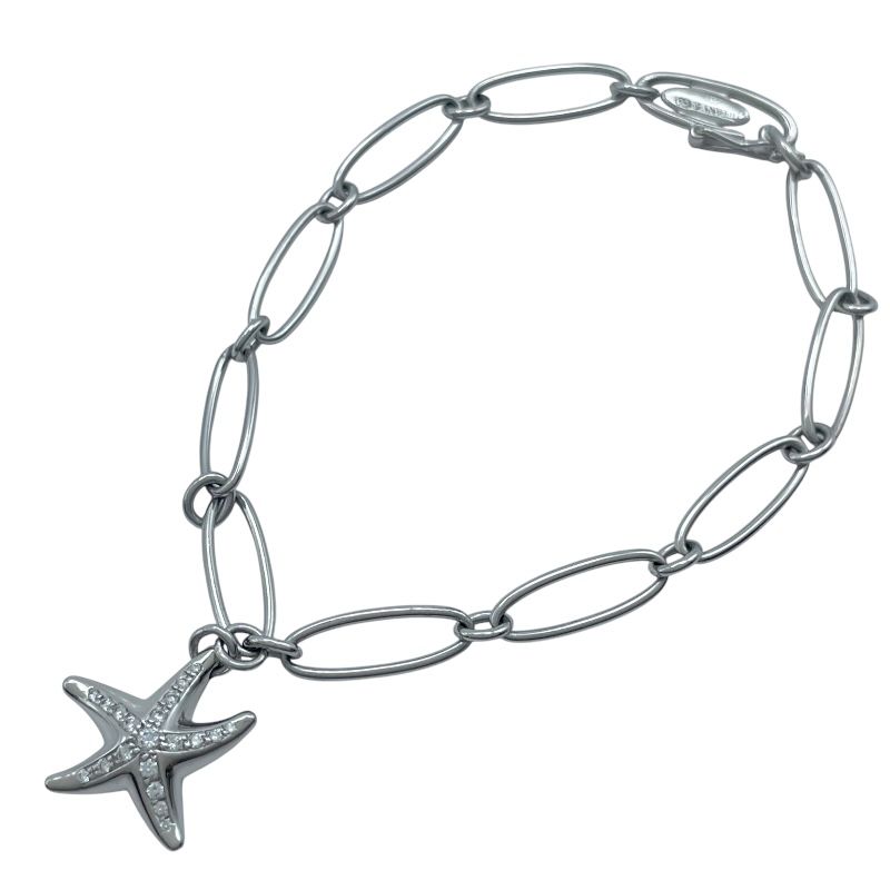 ティファニー TIFFANY&CO スターフィッシュブレス プラチナ Pt950 ジュエリー