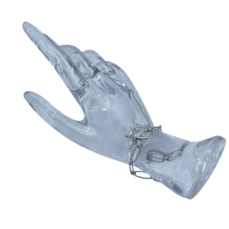 ティファニー TIFFANY＆CO スターフィッシュブレス プラチナ Pt950