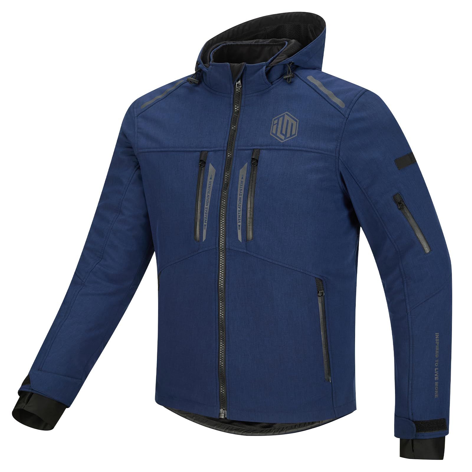 特価商品 [ILM] バイク ジャケット ライディングジャケット 秋冬春