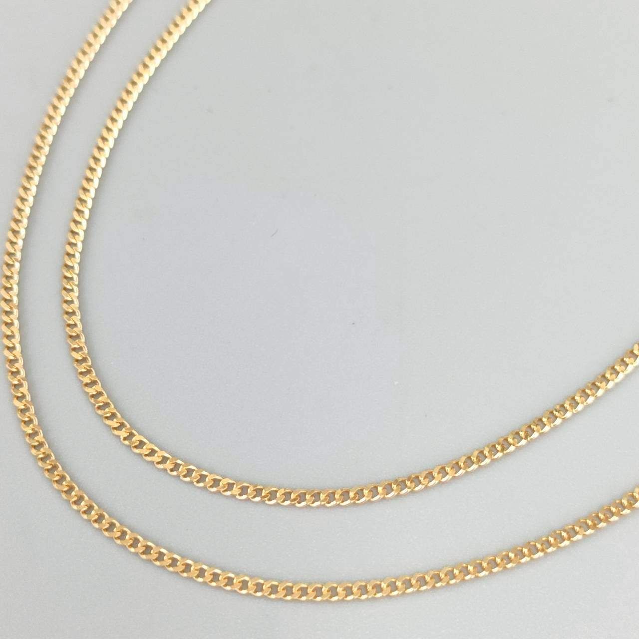 18金 K18 喜平ネックレス 造幣局刻印 メンズ 2.78g 50.5㎝ D346