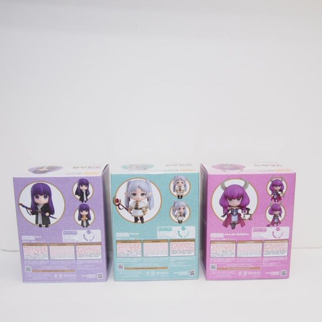 未開封】ねんどろいど 葬送のフリーレン フリーレン、フェルン、アウラ