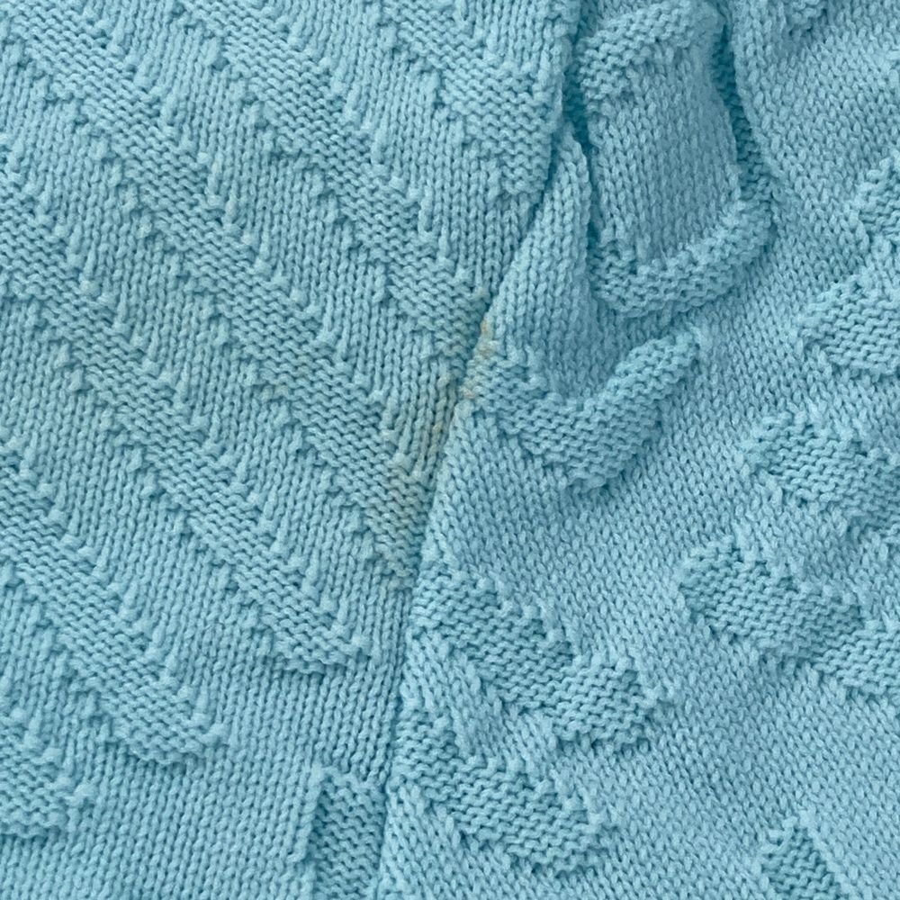 ニットセーター 総柄