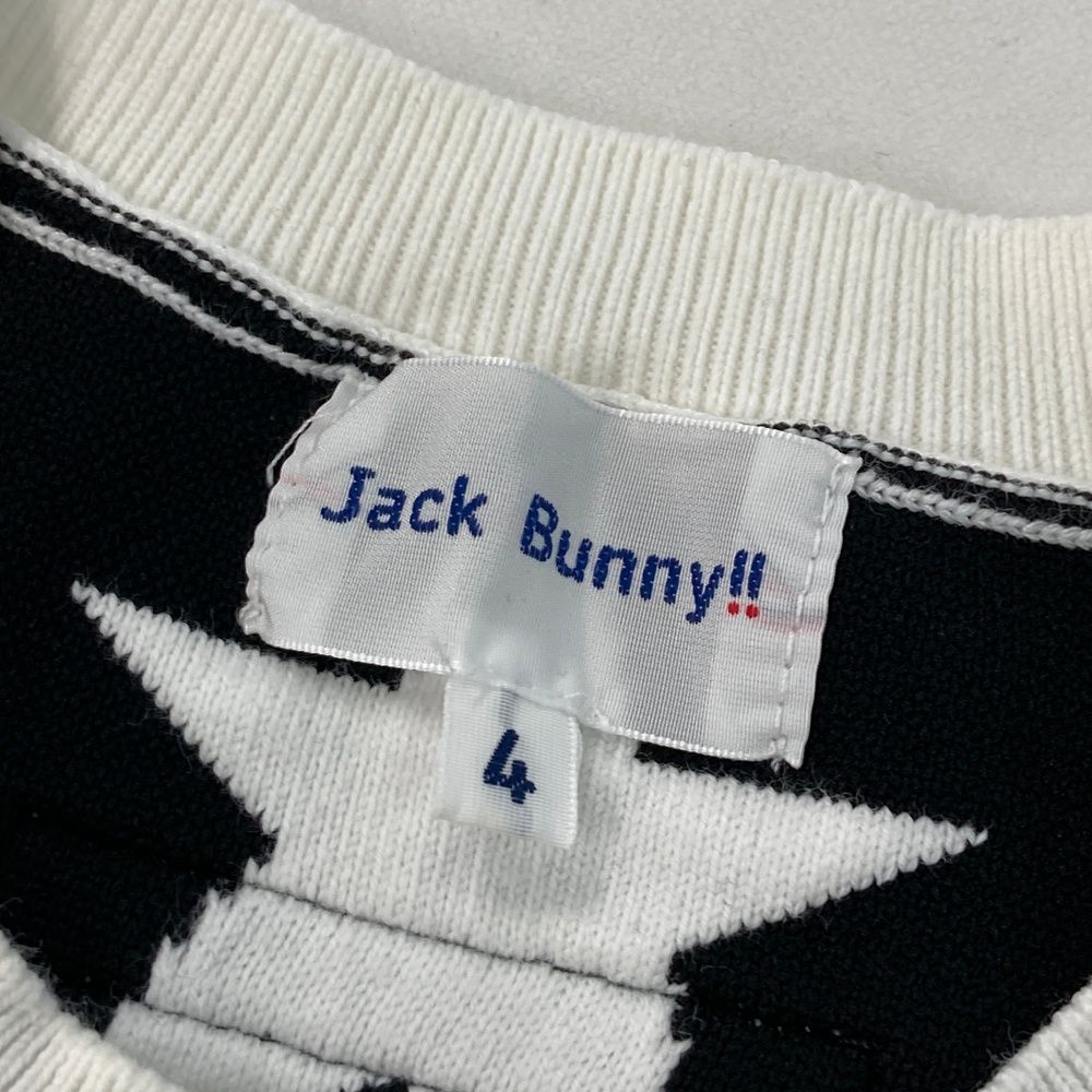 新品　ジャックバニー　ニット　サイズ：４　セーター サイズ：4 JACK BUNNY ジャックバニー 長袖ニットセーター 星柄