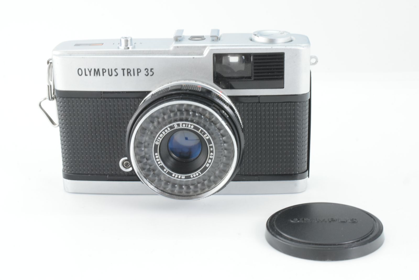 Olympus Trip 35 Silver 35mm Point - Shoot Film Camera オリンパス コンパクトフィルムカメラ シルバー EF-TN-JP1639