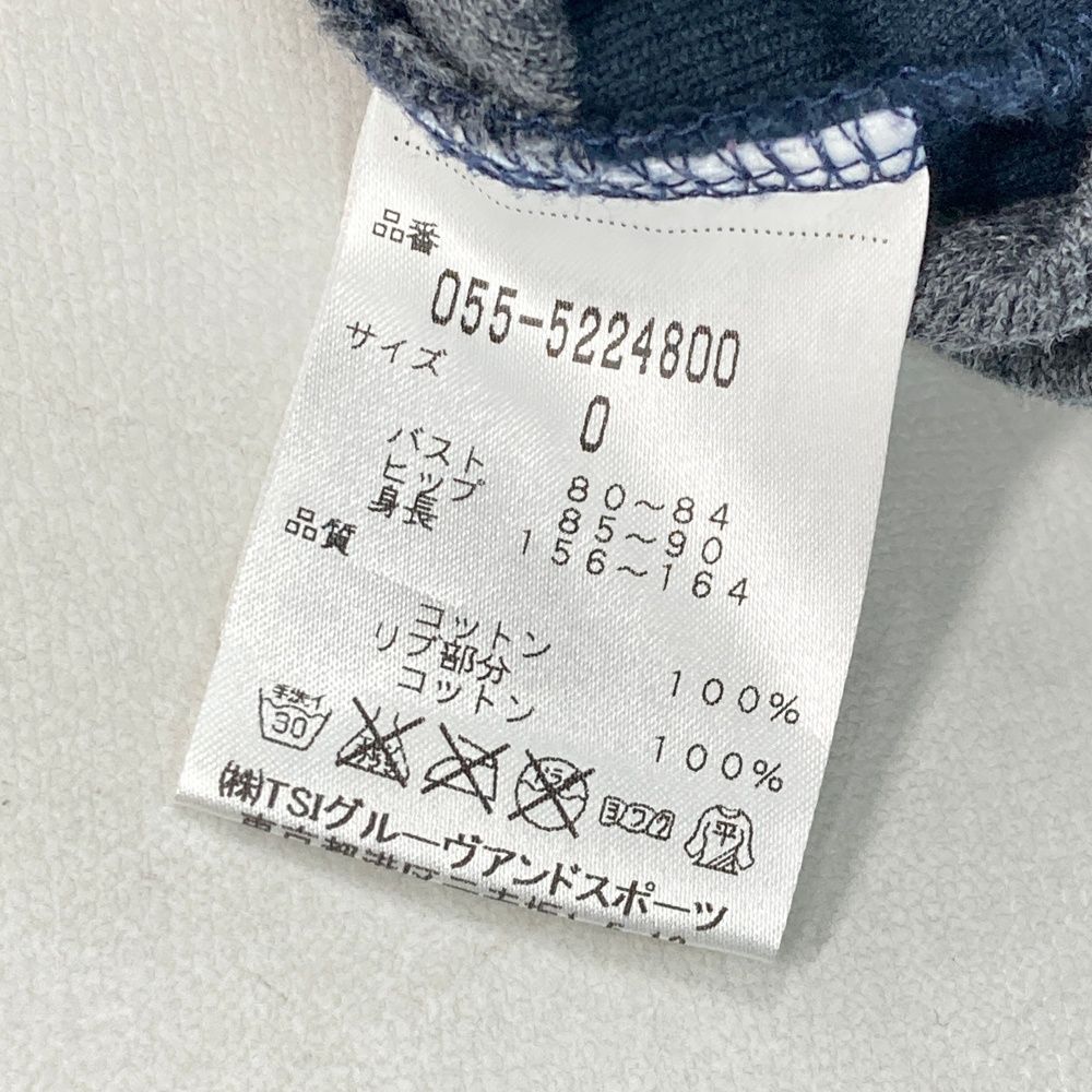 サイズ：0 PEARLY GATES パーリーゲイツ フード付 七分袖 ワンピース