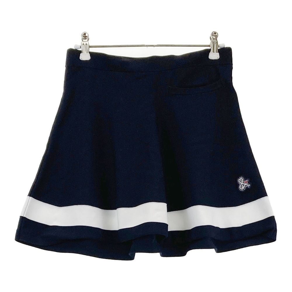 サイズ：M AND PER SE アンパスィ 2023年モデル ニット フレアスカート