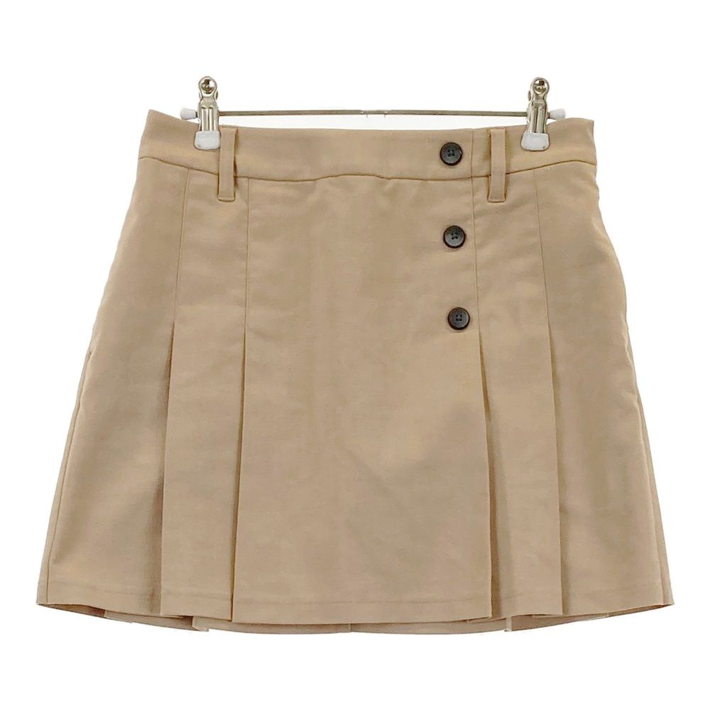 DESCENTE　ベージュスカート　新品未着用　 レディース ゴルフ サイズ：M DESCENTE GOLF デサントゴルフ 2024年モデル インナー付