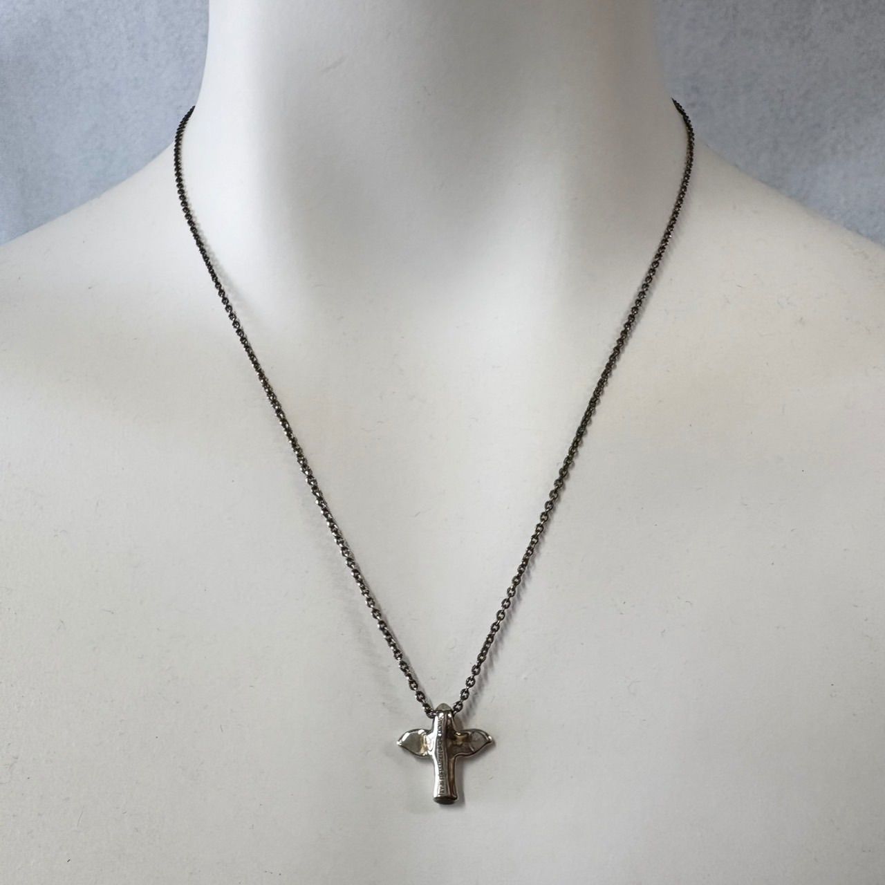 TIFFANY&Co. ティファニー バードクロス ネックレス】シルバー925 箱 