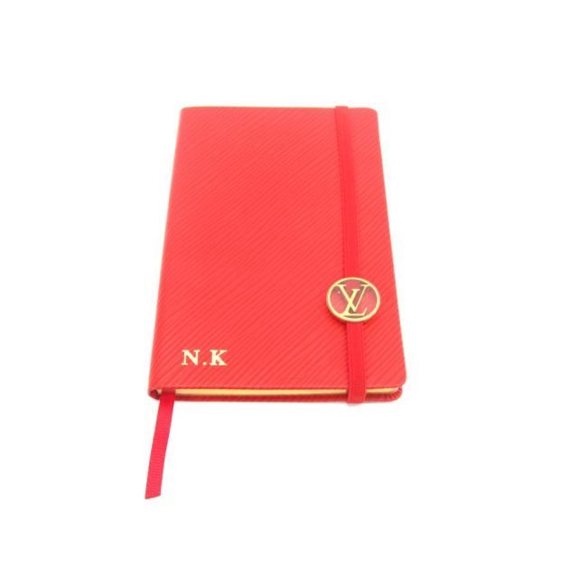 LOUIS VUITTON LV エピ カイエギュスターヴMM ノート ※ネーム入り